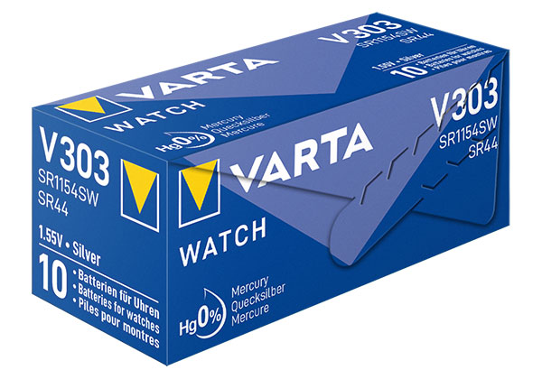 Varta 303 knoopcel