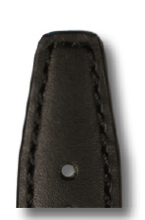 Lederband Idaho 18 mm schwarz