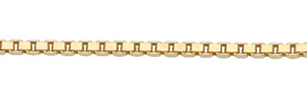 _ Collier chain gold 333/GG, Venezia square 70 cm
