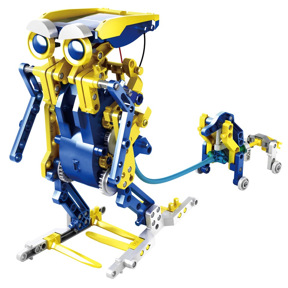 12 in 1 Solar Hydraulic Robot