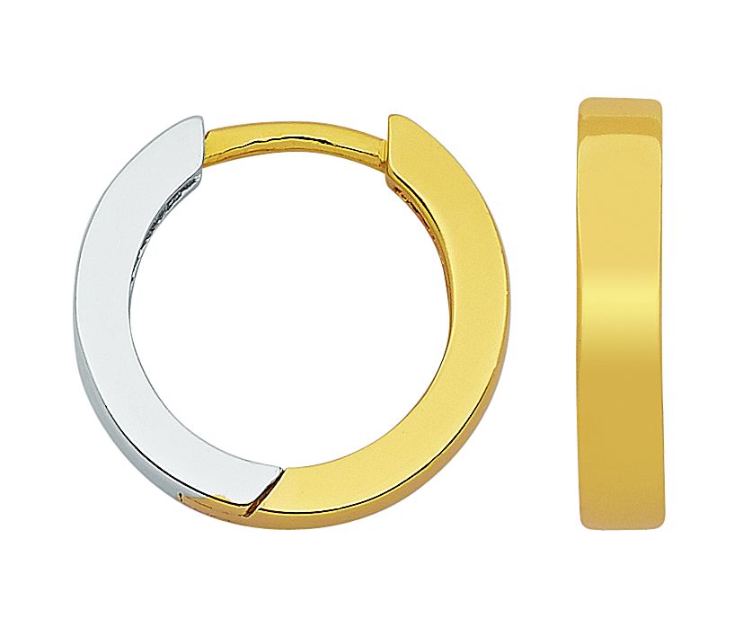 Creolen 2 Paar Silber 925/verg. Ø 11,6mm