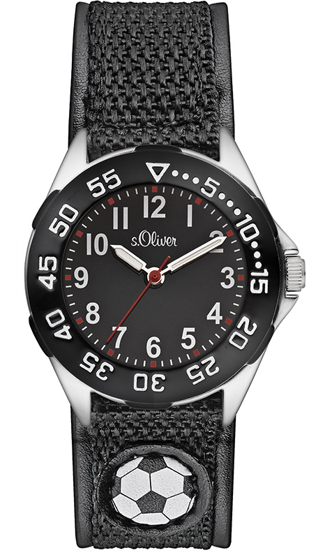 s.Oliver Nylon-PU Band schwarz SO-2529-LQ