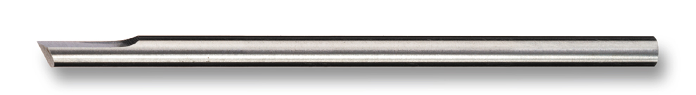 Voordraaistaal punt, rechts steel-Ø 3 mm