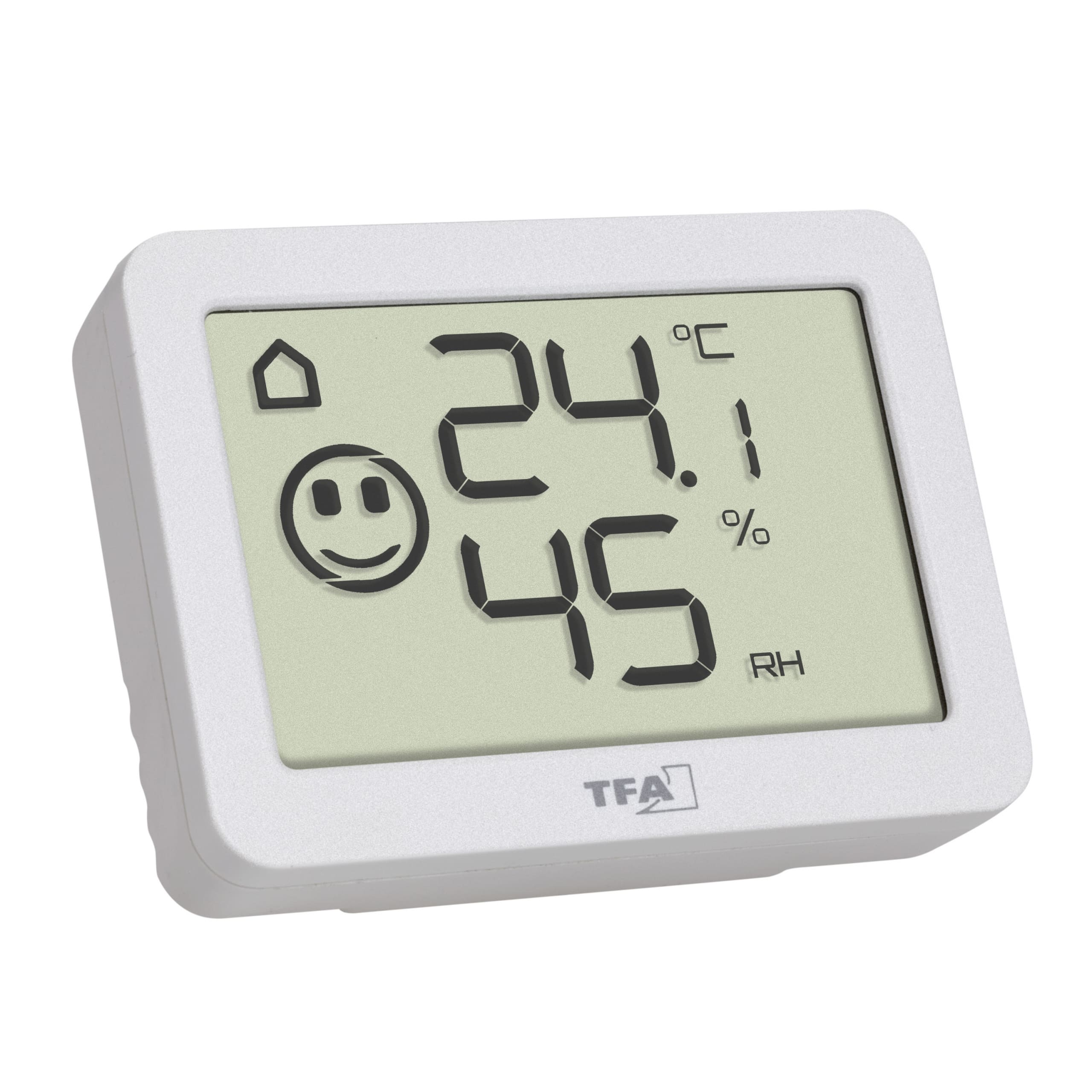 Digital thermo-hygrometer, white