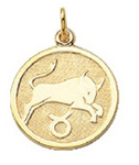 Zodiac gold 333/GG Taurus, round