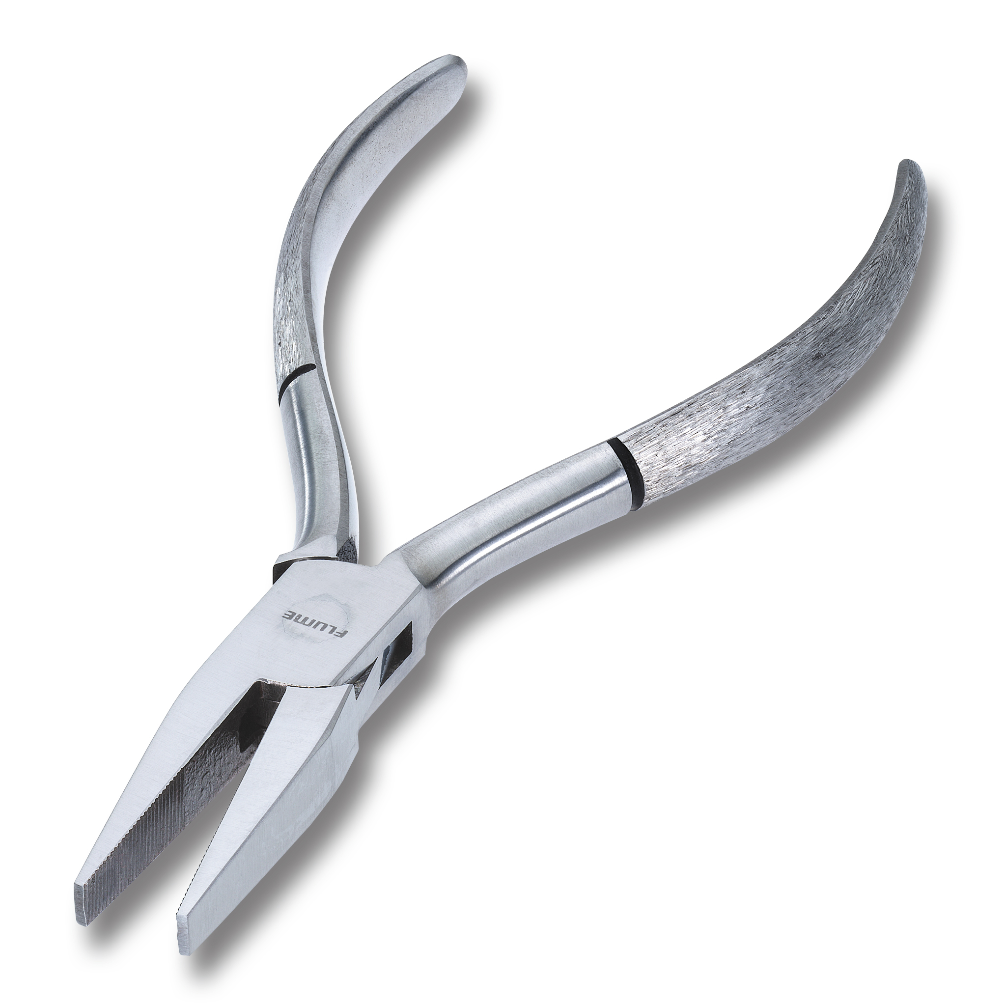 Super-Gripp flat-nosed pliers, width 5 mm with box joint.