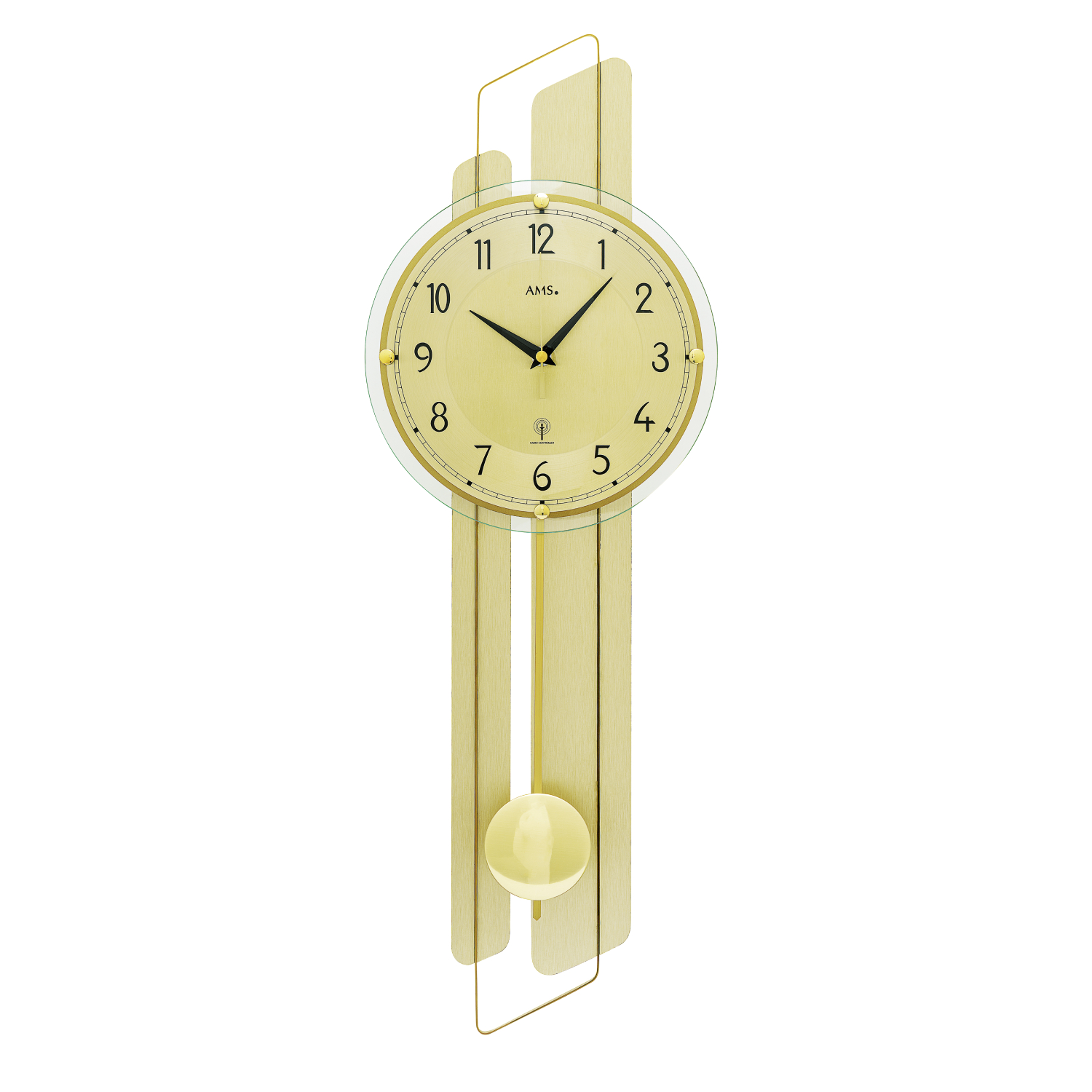 AMS Funk-Pendeluhr F5329