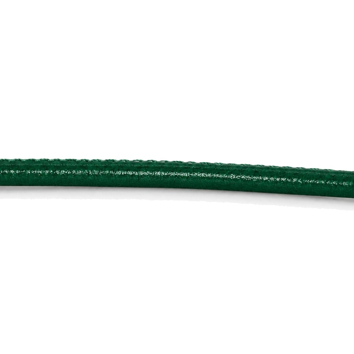 Lederband genäht Rindleder Ø 2,5 mm, grün, Länge 1 m