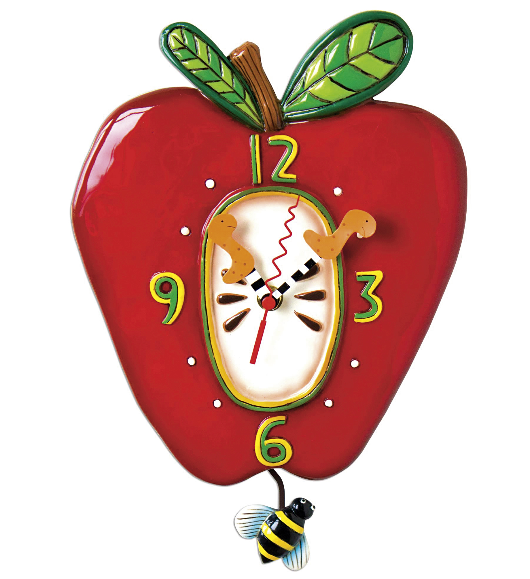 Quartz Pendulum Clock Apple