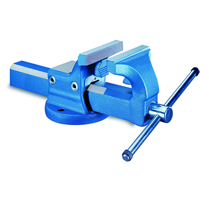 Bench vice Fortissimo Fix steel forged, 125mm jaw width