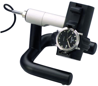 Standing microphone for mechanical watches