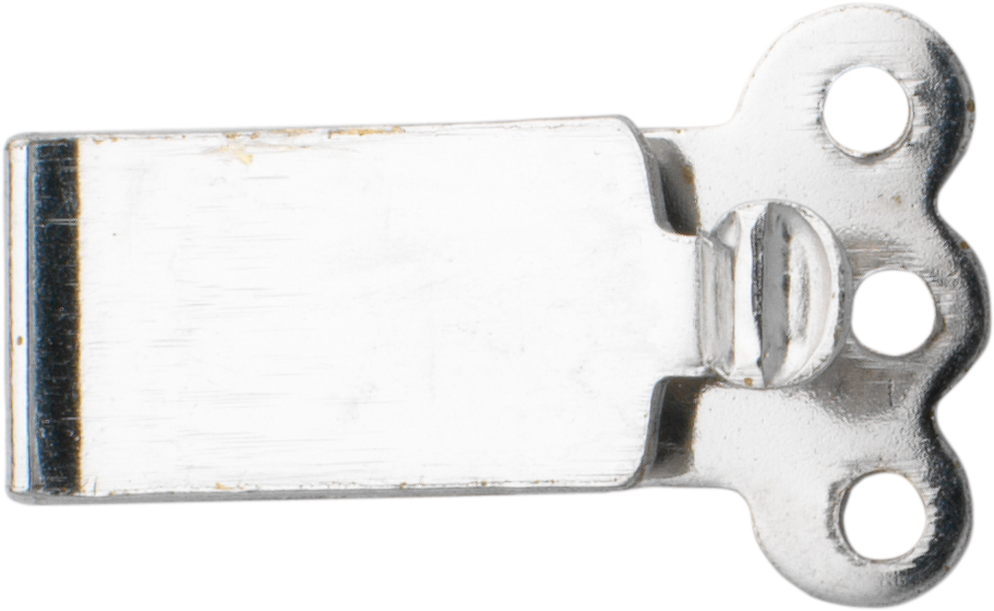 Kastenschnäpper Metall rhodiniert, L 9,50 x B 5,00mm