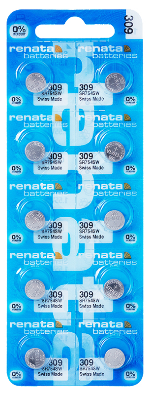 Renata 309 button cell multi pack