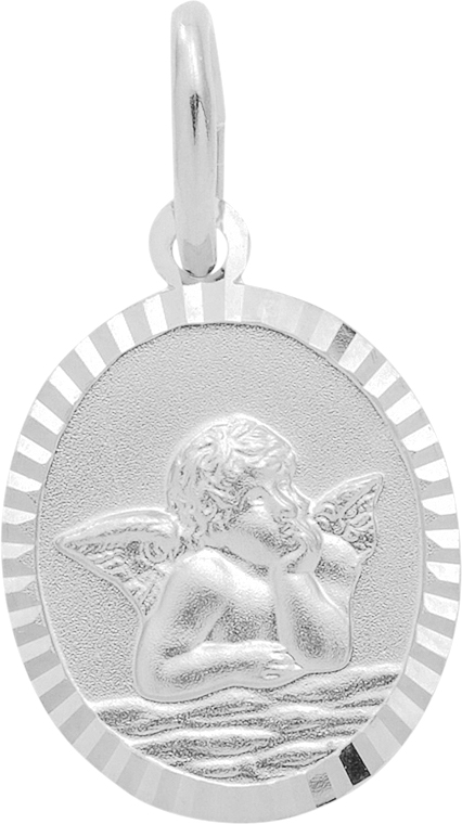 Medal gold 333/WG Cupid
