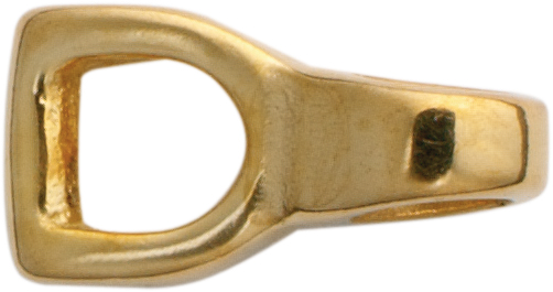 Stirrup gold 585/-Gg inner-width 1.10mm