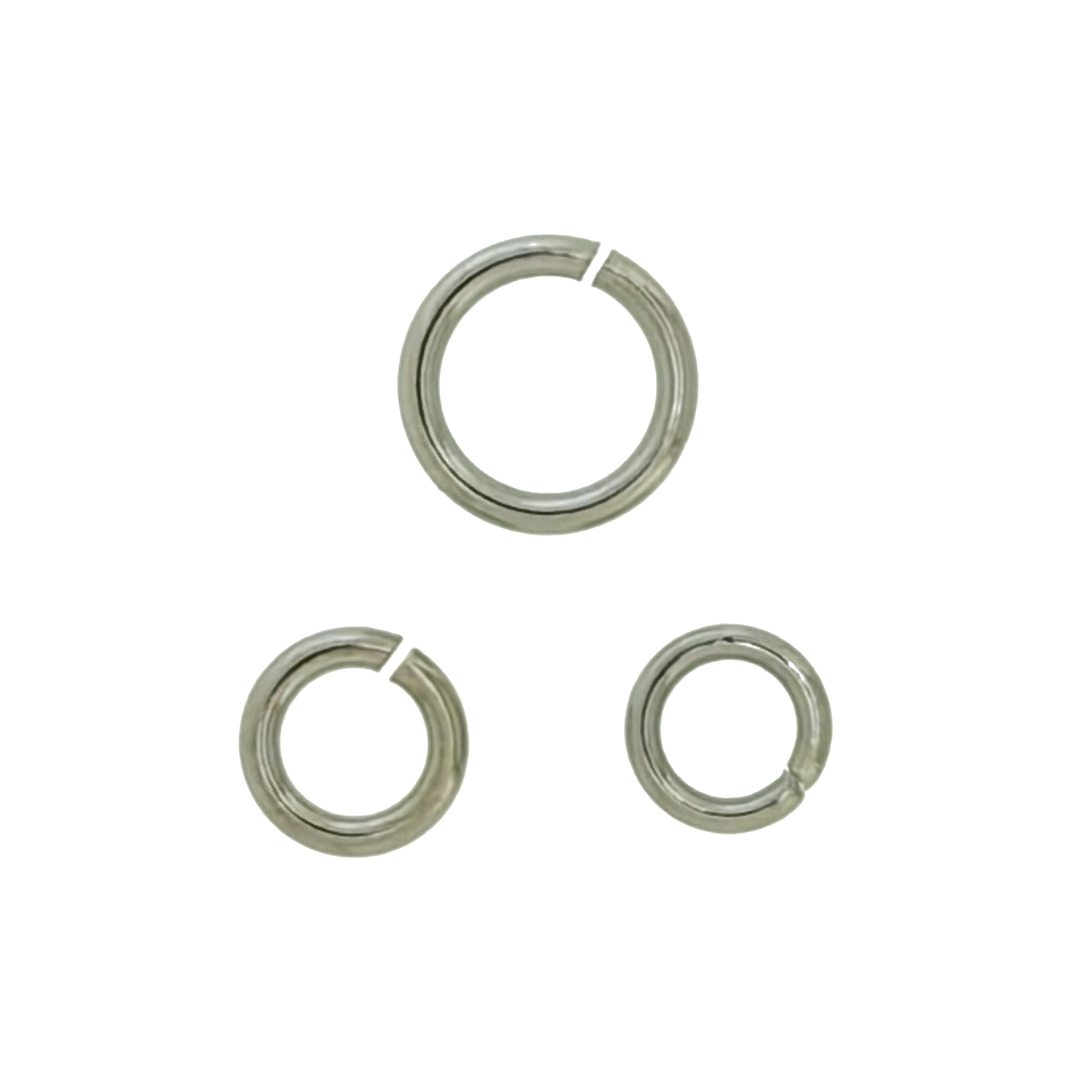Öse rund Edelstahl Ø 3,0 mm, Innen-Ø 1,4 mm, Drahtstärke 0,8 mm