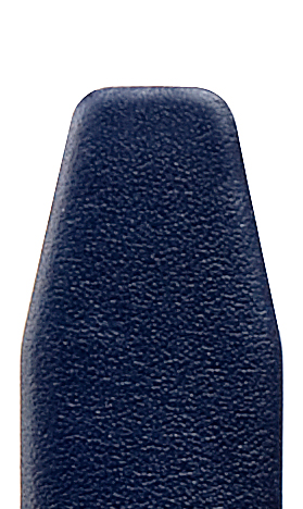 leren band nappa clip 10mm donkerblauw