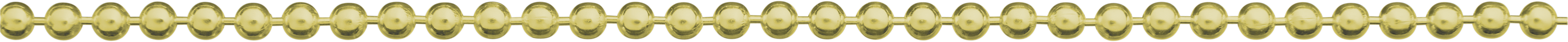 Łańcuszek kulkowy złoto 585/-żółte złoto Ø 2,50mm