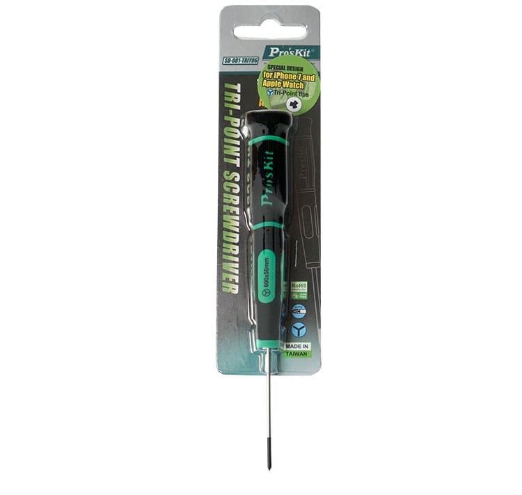 Precision screwdriver, especially for Apple watches