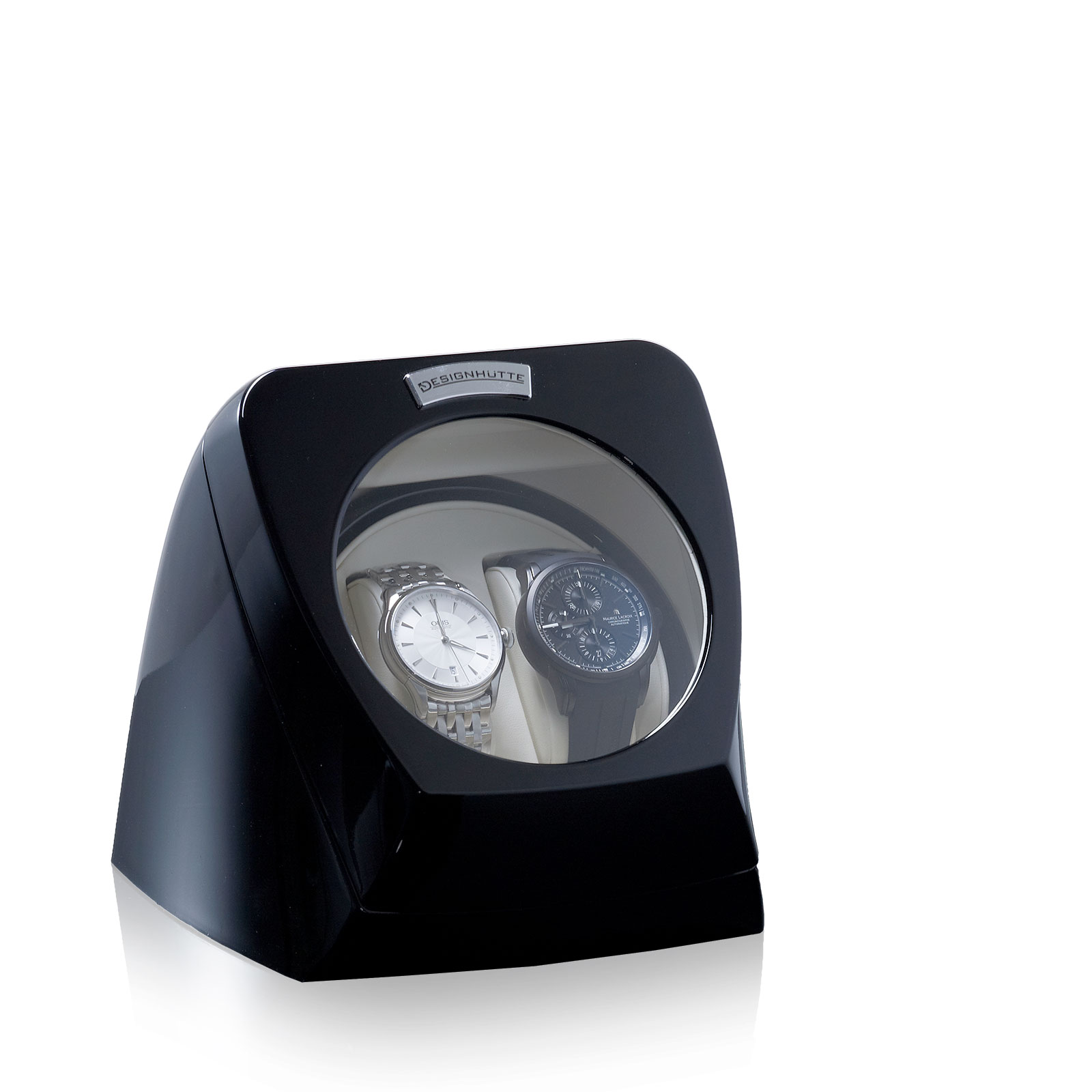 Watch winder black Classico for 2 watches