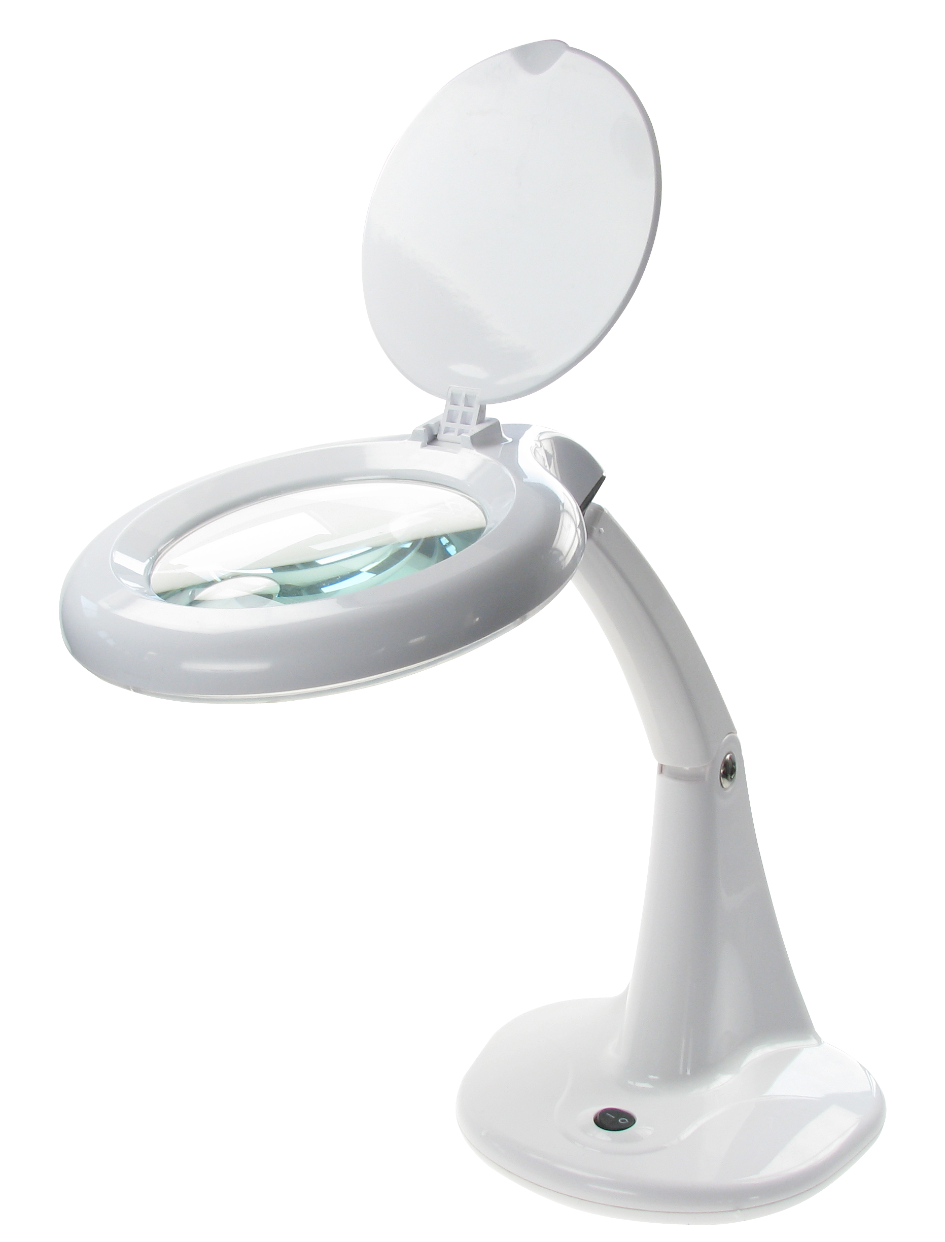 _ Table magnifier with light