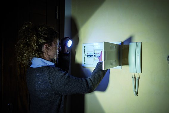 _ Bewegungssensorlampe