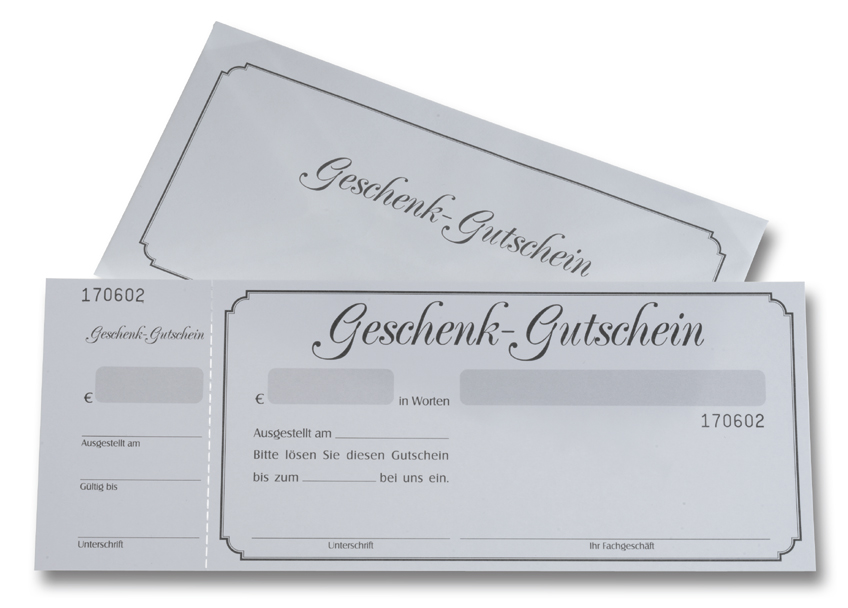 Gift certificates