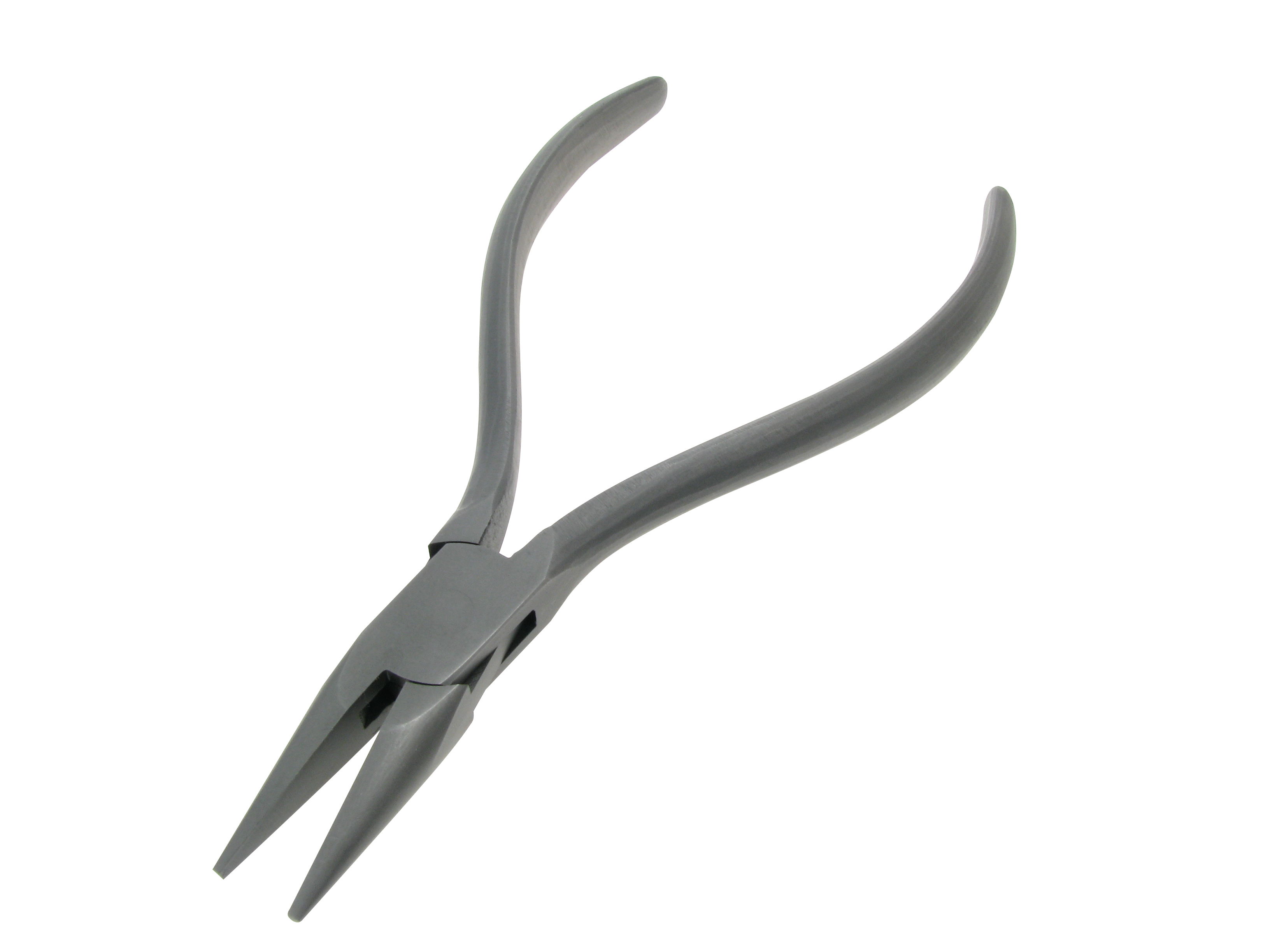 _ Flat nose pliers Flume, anti-glare, frosted with box joint.