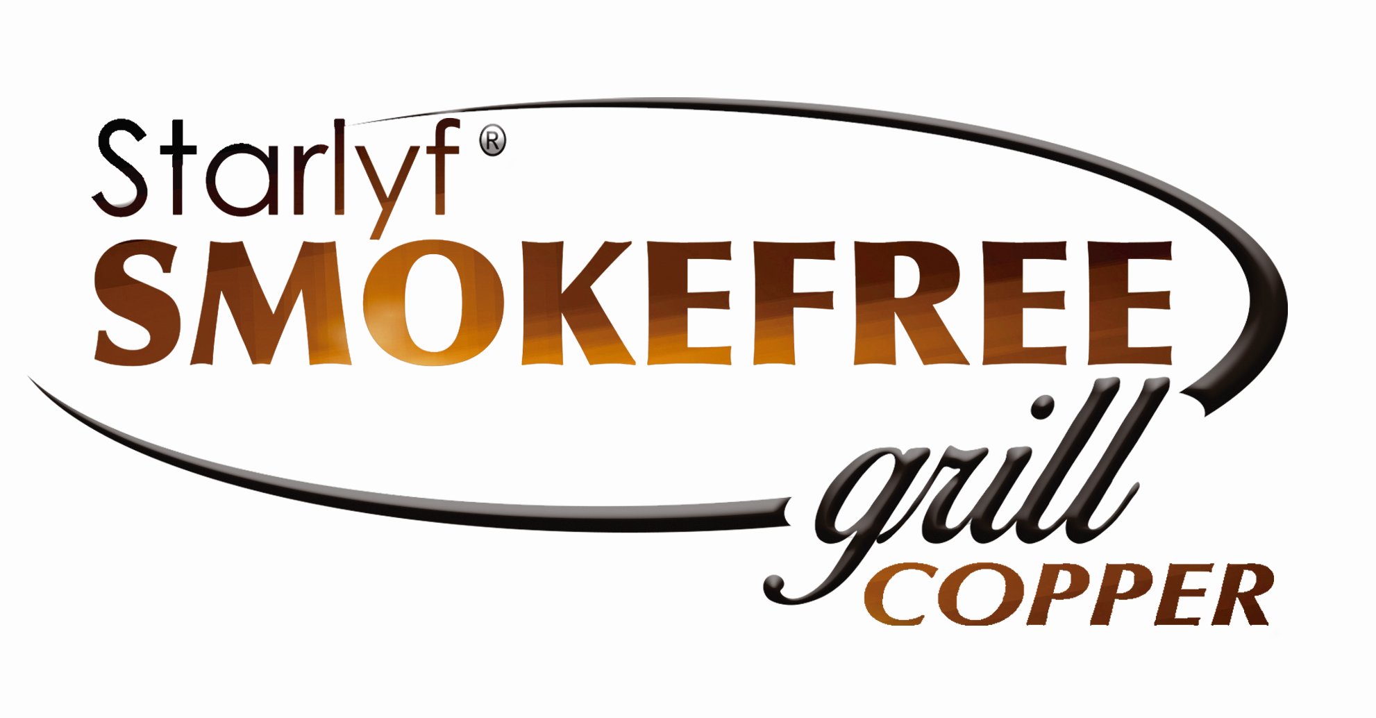 Grill Smokefree - grilling without smoke - additional grill and hotplate copper-coated