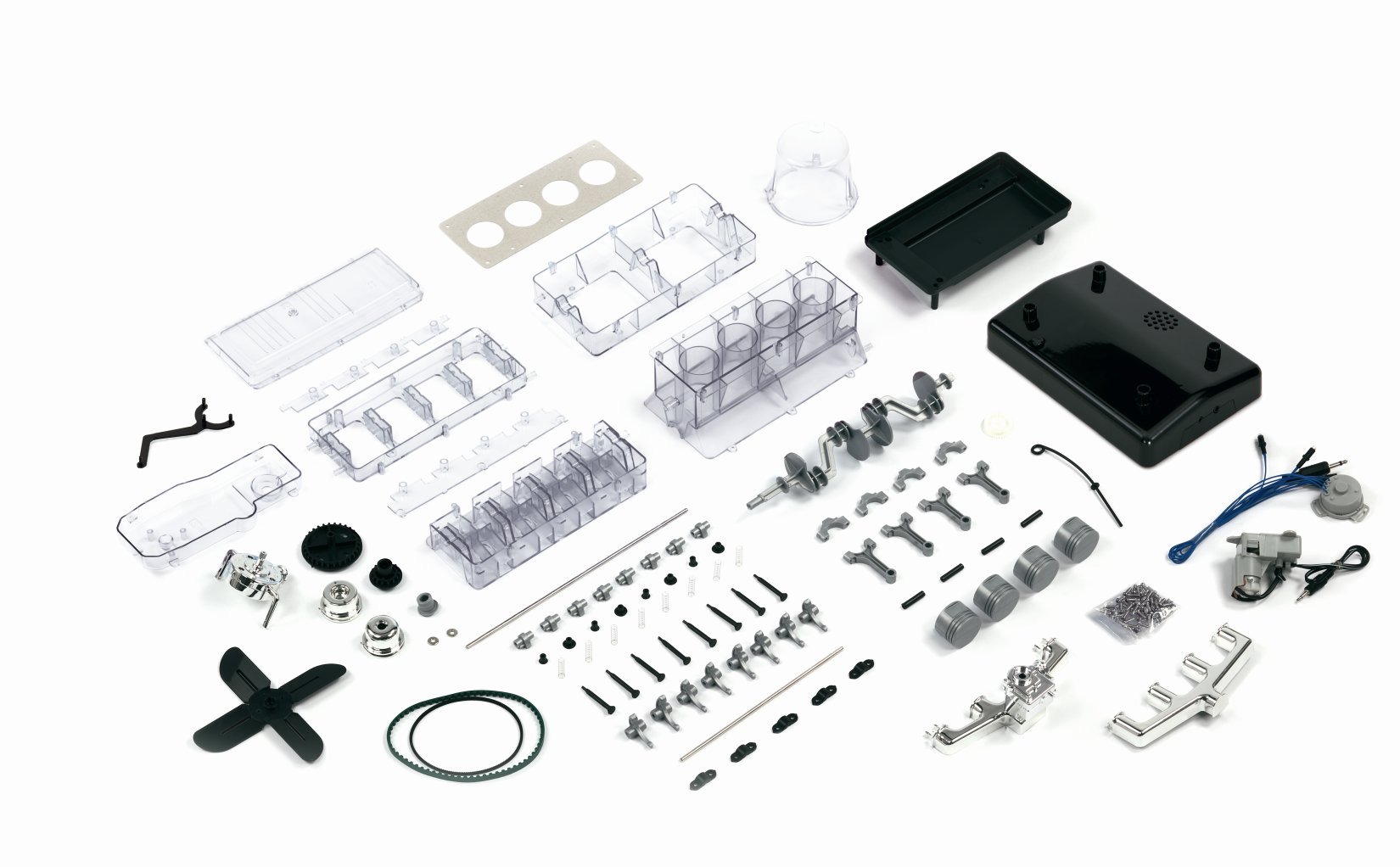 Bouwset 4-Cilinder Motor - Editie 2021