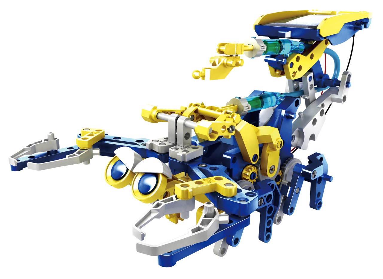 12 in 1 Solar Hydraulic Robot