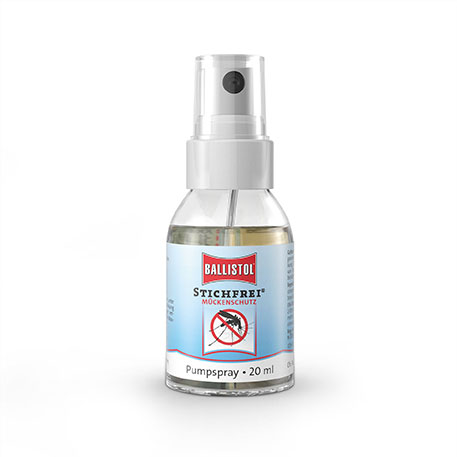 BALLISTOL Stichfrei Pompspray, 20 ml - Tekenafweermiddel en muggenspray