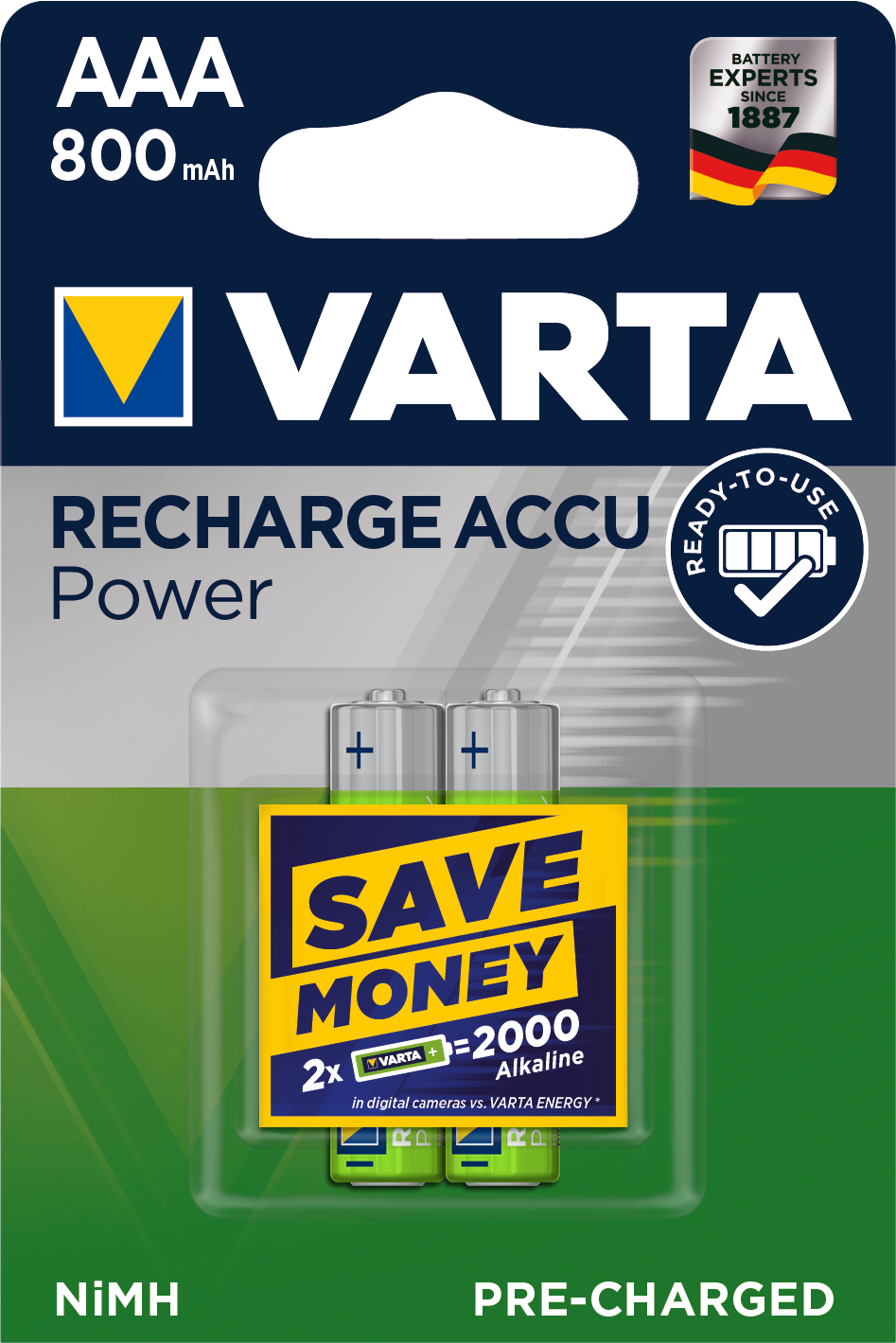 Varta 56703 batterij accu