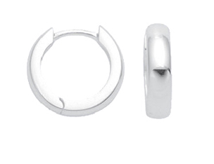 Creolen 3 Paar Silber 925/- Ø 12,00mm