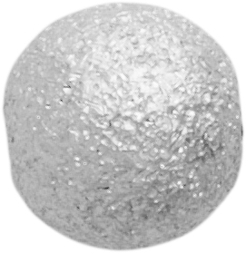 Kugel Silber 925/- diamantiert Ø 4,00mm
