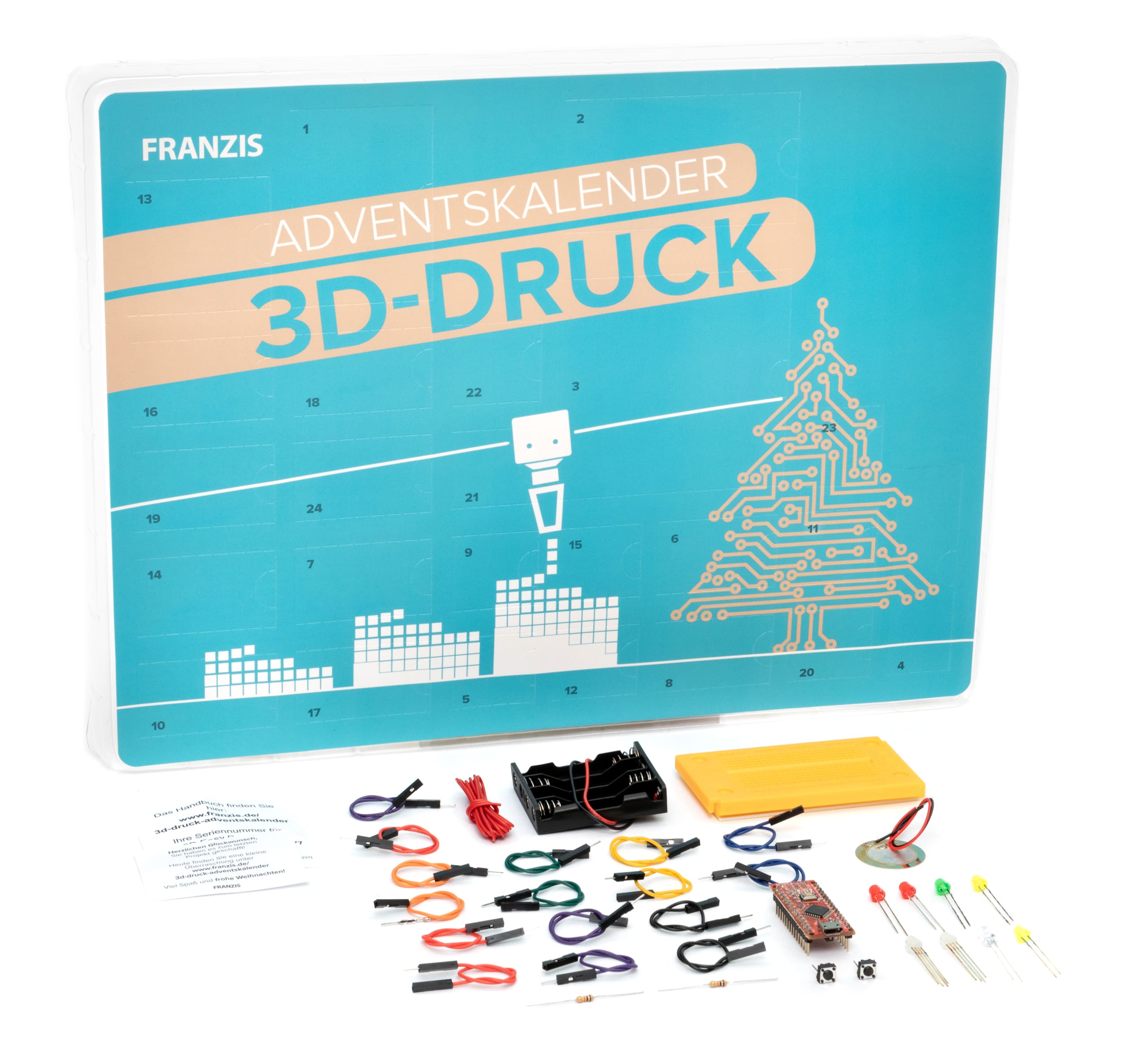 Adventskalender 3D-Druck