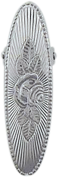 servetklem 925/- zilver