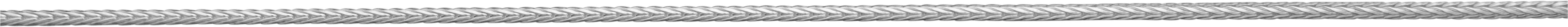 vossestaart ketting zilver 925/- Ø 1,15mm