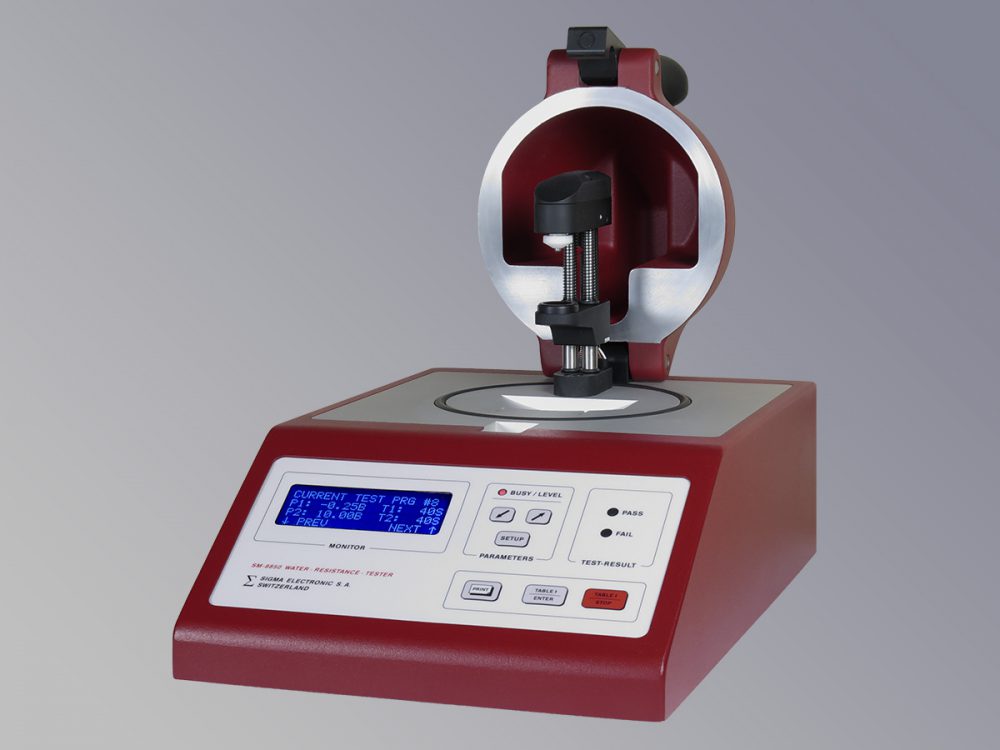 WATER-RESISTANCE TESTER SM-8850/ 20 bar