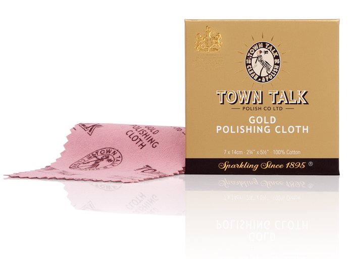 _ Mr Town Talk Mini Gold Poliertuch 7 x 14 cm