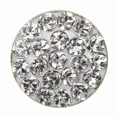 Prikbel Systeem 75 Novelty April Glitter Kristal, verguld