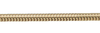 Collierkette Gold 333/GG, Schlange 45cm
