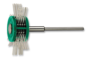 Satin finish brushes, straight 0.50 mm