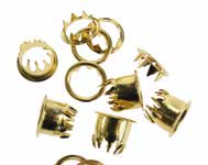 Keyhole lining range brass for glass number faces, enamel number faces