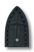 Lederband Ironton 22mm zwart