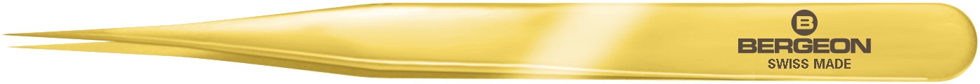 Messingkornzange Form 1 vergoldet Bergeon
