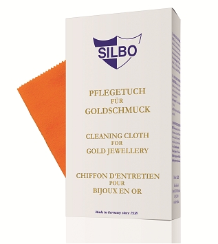 Pflegetuch für Goldschmuck Silbo