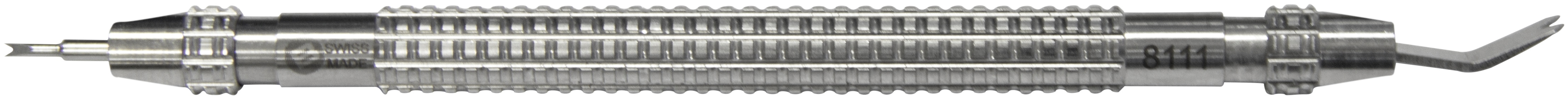 _ Spring bar tool mandrel 0.80 + shovel Bergeon
