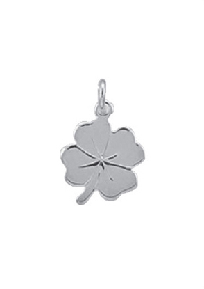 Anhänger 3 Stück Silber 925/- Kleeblatt
