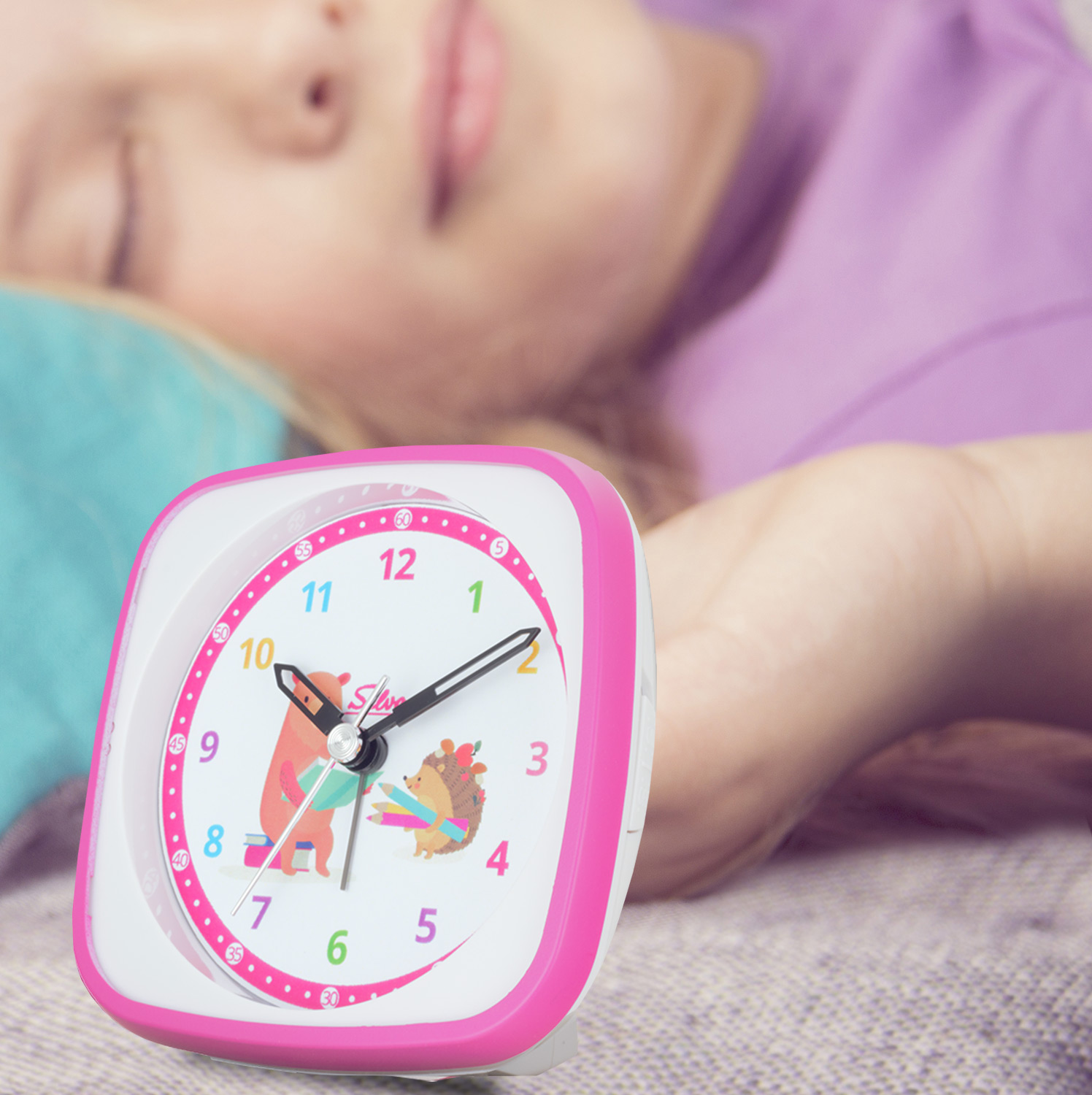 SELVA Exclusive children's alarm clock, silent